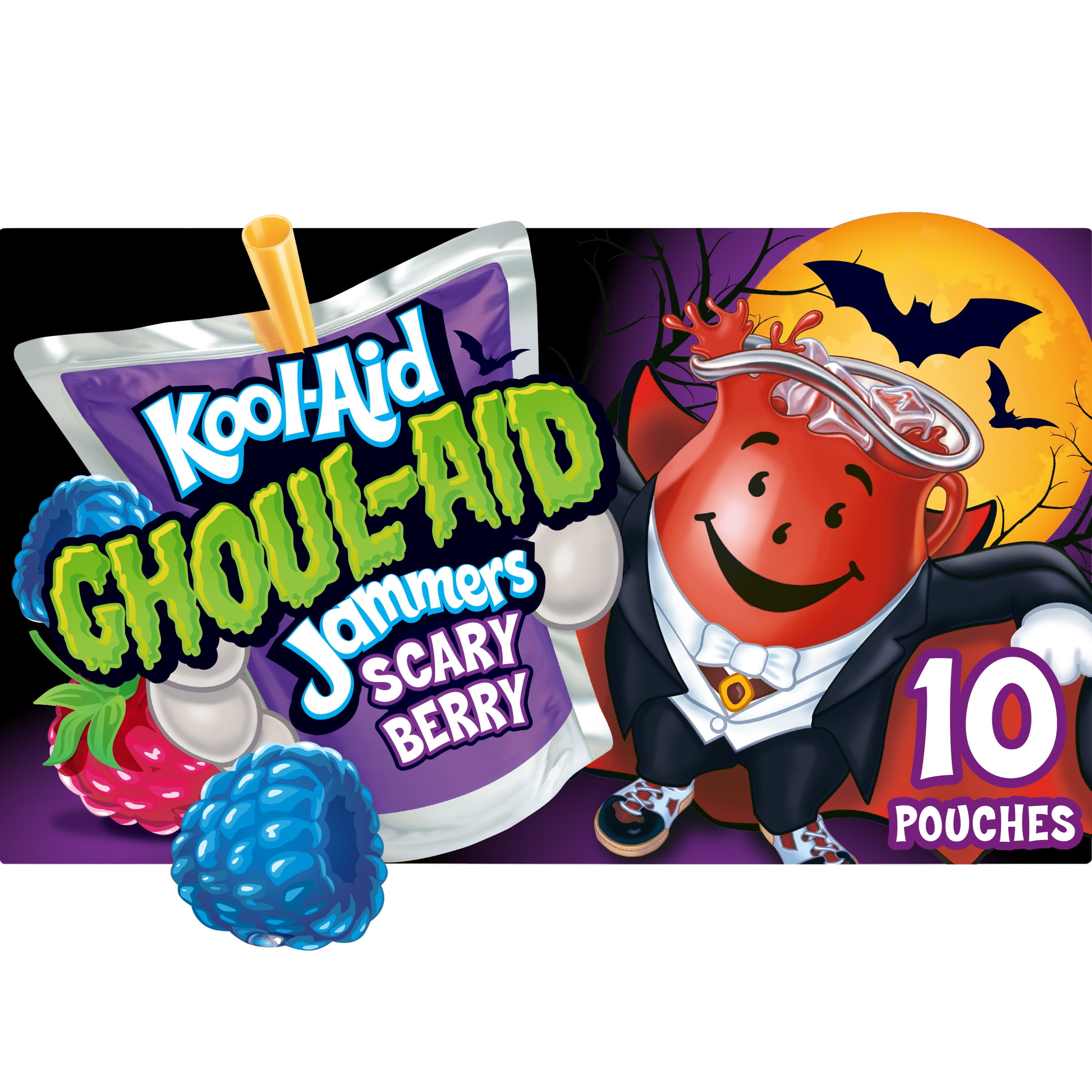 KoolAid GhoulAid Jammers Scary Berry Artificially Flavored Soft Drink