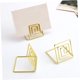 thumbnail image 2 of BEADCEST 10Ud Soportes Metálicos Dorados Para Tarjetas Fotos Y Notas Con Durabilidad, 2 of 8