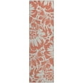 thumbnail image 2 of Addison Rugs Mayfield Washable Transitional Floral Salmon Runner Rug, 2'3" x 7'6", 2 of 5