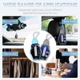 thumbnail image 5 of Car Air Freshener Hanging Clips 3 Pack, Each 5ml, Up to 135 Days Long-Lasting Fragrance, Eliminates Odors Hanging Car Air Freshener, Suitable for Men and Women (Crystal Ice), 5 of 5