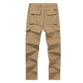 thumbnail image 4 of Zszcpp Wide Leg Pants Men'S Spring Autumn Large Size With Pockets Straight Outdoor Cargo Trousers Casual Trouser, 4 of 6