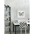 thumbnail image 6 of Marmont Hill Grey Lace Wings Framed Wall Art, 12.00" x 1.50", 6 of 6