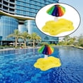 thumbnail image 2 of TISHITA Inflatable Drink Holder Drink Pool Floats Cup Holder Floats Inflatable Floating Rainbow Umbrella, 2 of 7