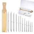 thumbnail image 2 of 13/20Pcs Double-end Blending Stumps Tortillions Set with Sharpener Sharpener, 2 of 9