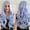 A, variant on 1pc, Female Anime Character Dress Up Wig - 24 Inch Curved Long Hair Curly Artificial Hair, High Temperature Resistant | Suitable for parties, Halloween and cosplay | Available in various colors