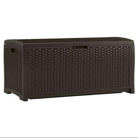 Suncast 73 Gallon Wicker Deck Box