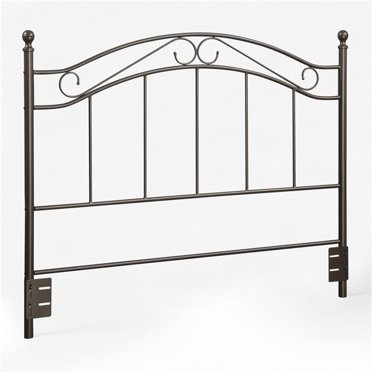 Rest Haven Double Panel Metal Headboard, King - Walmart.com