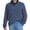 Blue, variant on Men's Pullover Sweaters Male Spring And Autumn Solid Color Knitted Wool Long Sleeve Sweater Zipper Collar Top(Brown)