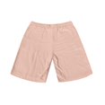thumbnail image 4 of Hogleaql Men's Casual Cotton Linen Shorts Elastic Waist Drawstring Shorts Summer Beach Vacation Pink S, 4 of 9