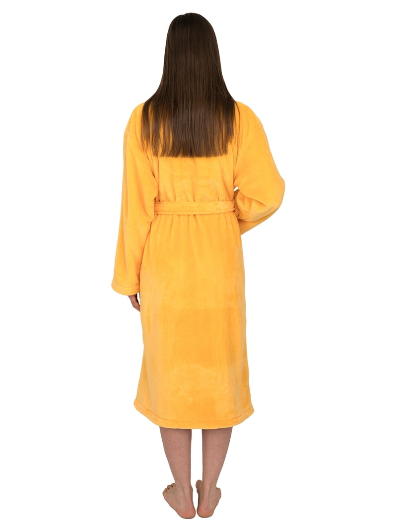 TowelSelections Women's Super Soft Plush Bathrobe Fleece Spa Robe Medium-Large Aspen Gold - Walmart.com TowelSelections Women's Super Soft Plush Bathrobe Fleece Spa Robe Medium-Large Aspen Gold - Walmart.com