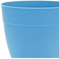thumbnail image 7 of Bloem Dayton 12" x 7.5" x 11" Round Ocean Blue Cardboard Plant Pot with UV Resistance, 7 of 7