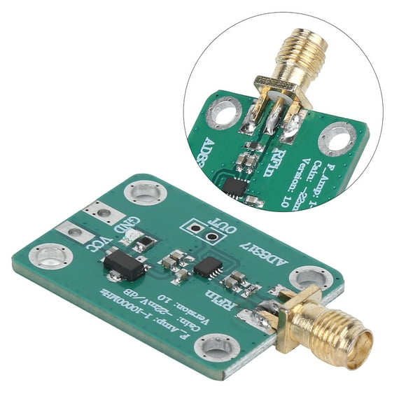 Detector de registro de RF, detector logarítmico AD8317 Medidor de potencia RF Detector logarítmico diseñado por expertos