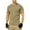 Khaki, variant on Men's Short Sleeve Military Tactical T-Shirt, Athletic Gym Training Shirts, Outdoor Hiking Fitness Round Neck Shirt