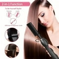 thumbnail image 5 of Hot Comb Hair Straightener Portable Ceramic Curler, Copper Hot Comb Heat Press Curl/ Straight Hair Styling Brush for Hair Beard Wig Wet and Dry Hair Styling Tools, 5 of 9