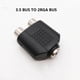 thumbnail image 2 of Tholdsy Adaptador de Audio de 3,5 MM adaptadores estéreo portátiles redondos equipo eléctrico de Color sólido de tamaño pequeño duradero que Electrónica, 2 of 6