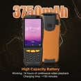 thumbnail image 4 of Android 9.0 PDA Machine d'Inventaire Portable 1D2DQR avec Écran Tactile de 4 Pouces Support WiFi 233G Fonction NFC pour Stockage Logistique Vente au Détail, 4 of 7