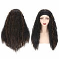 thumbnail image 4 of Benehair Afro Yaki Straight Synthetic Hair Wig Curly Headband wig styles None Lace Front Wigs for Black Women, 4 of 5