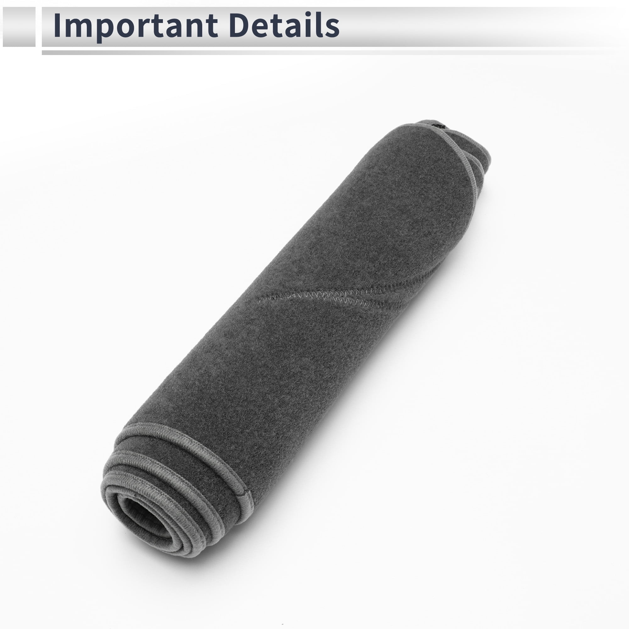 Unique Bargains Dash Cover for KIA Sorento 2010-2016 Non-Slip Dashboard Carpet Mat Gray