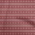 thumbnail image 1 of oneOone Viscose Chiffon Red Fabric Tribal Sewing Craft Projects Fabric Prints By Yard 42 Inch Wide, 1 of 5