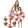 thumbnail image 2 of Flotadores Piscina Círculo Natación Flotador Inflable Clásico A Rayas Playa Fiesta para Jóvenes Adultos, 2 of 9