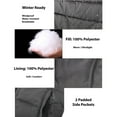 thumbnail image 5 of 10 Pack Kid’s Winter Waterproof Wind Resistant Hooded Parka Coats for Boys, Girls, Fall, Winter, Cold Weather, Freezing Temperatures & Donation in Black, Gray & Green, 5 of 9