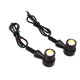 thumbnail image 3 of Luces de señal de giro delanteras y traseras Indicadores LED Ámbar Amarillo DC 12V Universal para Scooter Deportes Motocicleta Tipo 3, 3 of 5