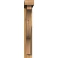 thumbnail image 2 of Ekena Millwork 4"W x 22"D x 26"H Funston Block Rough Sawn Bracket w/ Offset Brace, Western Red Cedar, 2 of 25