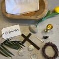 thumbnail image 2 of Oh Remember Kit- Symbols of The Easter Resurrection, Handmade "Oh Remember" Faith Keepsake Set, Christian Easter Decor Tray Set, Faith Based Display (with Display Bowl,1PCS), 2 of 7
