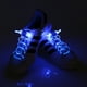 thumbnail image 2 of Cordones de zapatos con luces LED que brillan en la oscuridad para fiestas de baile, funcionan con pilas, accesorio de moda con luces intermitentes azules, 2 of 2