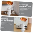 thumbnail image 2 of 10 Piezas Poste de Extensión de Flores Plantas de Interior Manguera de Agua Extensión de Plantas de Interior Tallo de Flor Tallos de Flores de Plástico, Dorado, 2 of 5