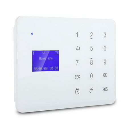 HERCHR GSM Sensor Wireless Automation Anti-Theft Alarm ,Burglar Alarm + Infrared Detector + Remote Control Smart Home Office Security US 100-240V,  Smart Alarm System, Security Burglar Alarm (Best Whole Home Automation System)