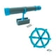 thumbnail image 1 of Juego de accesorios para parques infantiles, equipo de juegos con telescopio para exteriores Azul grisáceo, 1 of 9