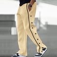 thumbnail image 2 of VBARHMQRT Christmas Pants Mens Patchwork Sweatpants Casual Drawstring Pants Sportswear Trousers with Pockets, 2 of 9