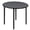Grey, variant on Romig Trek 48 in. Large Square Breakroom Table- Neo Walnut Top, Black Folding Legs