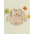 Qtinghua Newborn Baby Boy Girl Halloween Outfit Pumpkin Sweatshirt