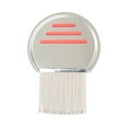 thumbnail image 2 of HZKAICUN Stainless Steel Lice Comb, Metal Nit Comb, Safely Removes Lice, for Children and Adults for Head Lice and Nits, 2 of 9