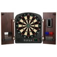 thumbnail image 4 of KFFKFF Dartboard with Cabinet Kit, Play-Set Bundle Dartboard Cabinet Kit, Concealed Cabinet Offers Digital Scorekeeping, Simple Installation, Comes with All Required Accessories, 4 of 9