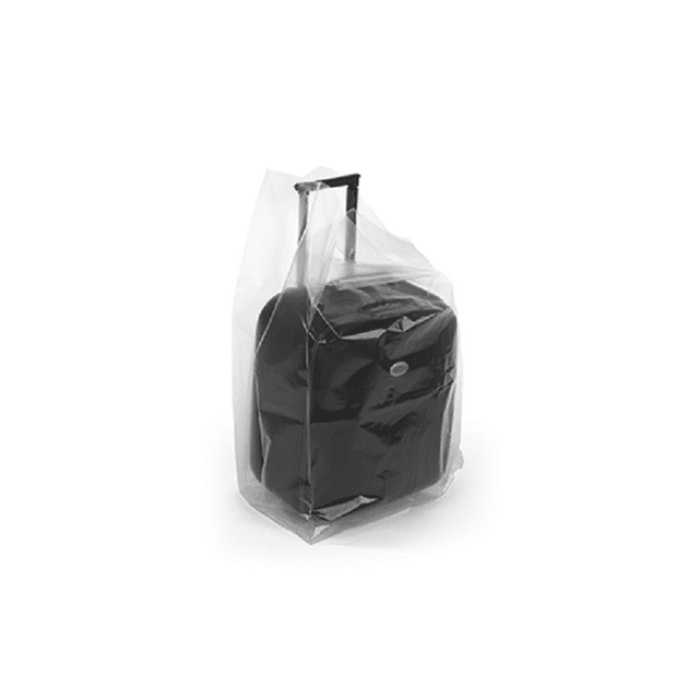 Clear Gusseted Poly Bags 3 Mil, 24x10x36" 200/Case Plastic Bags