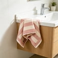 thumbnail image 4 of Byujiro Striped Hand Towel Soft Absorbent Towel with Cute Embroidery, Thick Plush Lint-Free Face Towel, Durable Fade-Resistant Towel for Kids & Adults, Ideal for Bathroom & Daily Use, 4 of 6