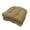 Khaki, variant on Set of 2 Black Corduroy Chair Cushions with Cotton Filling, Indoor Outdoor Floor Pillows for Patio, Garden, and Reading