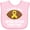 AD-Pink, variant on Inktastic Spina Bifida Awareness Ribbon Boys or Girls Baby Bib