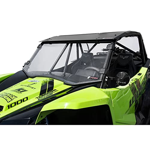 Tusk Removable Full Windshield Clear - Scratch Resistant For Arctic Cat, Textron and Tracker
