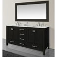 thumbnail image 2 of Stufurhome Malibu 72 in. Double Sink Bathroom Vanity, 2 of 11