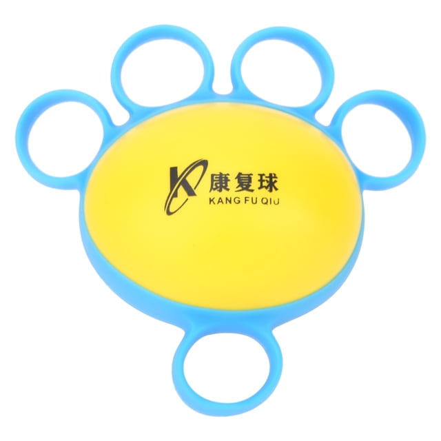 Squeeze Ball, Relieve Muscle Tension Finger Exercise Ball Elasticity For Office For Home Blue,Orange