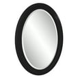 thumbnail image 3 of Tyler Dillon George Oval Matte Black Wall Mirror, 3 of 8