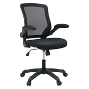 Breathable Mesh Office Chair with Nylon Frame, Black