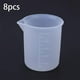 thumbnail image 3 of Vaso Medidor Graduado De 100 Ml, Plástico Transparente, 8 Unidades, 3 of 7