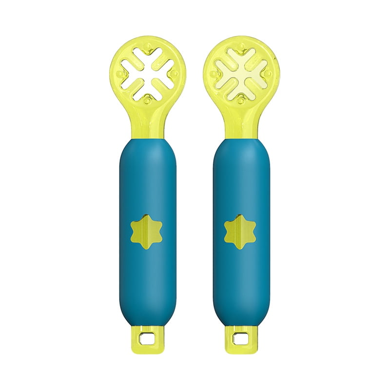 Clearance!Learn Spoon Set Silicone Spoon Set Anti-slip Feeding Training Silicone Self Feeding Dinnerware