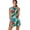 Hawaiian Flower, variant on Yuyamidu Hippie Vintage Floral Golf Dress for Women Size XS with Built-in Shorts Active Exercise Athletic Dresses for Women Zipper Collared Sports Activewear Dress with Pockets