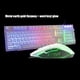 thumbnail image 1 of Led Backlit Gaming Keyboard Set LED Backlit Gaming Keyboard PC Laptop Ergonomic 104 Keys USB Gaming Wired Keyboard Mouse Mat Set ANGGREK Otros, 1 of 8
